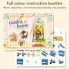 SICSHTOP Dolls house kit, Diy Book Nook Kit - Café