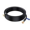 RG6 COAXIAL Cable with 90-Degree Angled Connector - 25ft /