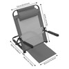 mignonnememe Adjustable Lifting Bed Backrest with Armrest, Folding Bed Back