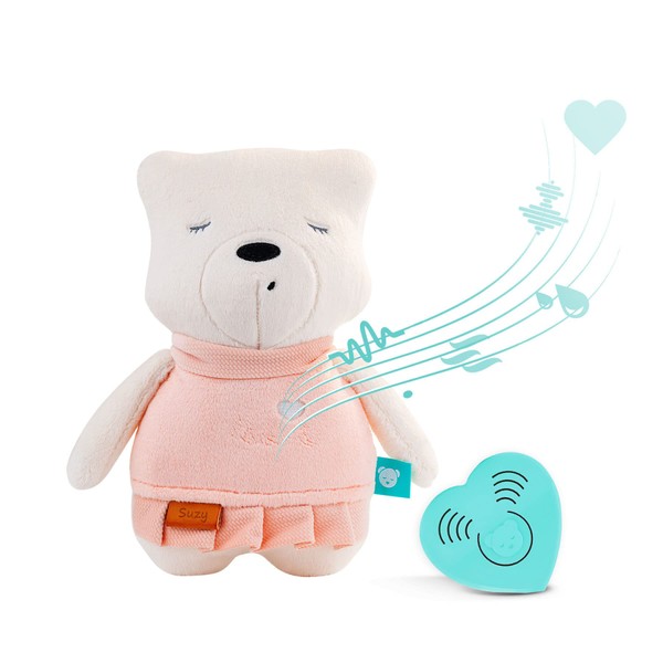 myHummy Suzy Premium 5 rumori bianchi Succhietto Scoperte Sensoriali - Regalo per Neonati da 0+ Mesi Sensore di sonno