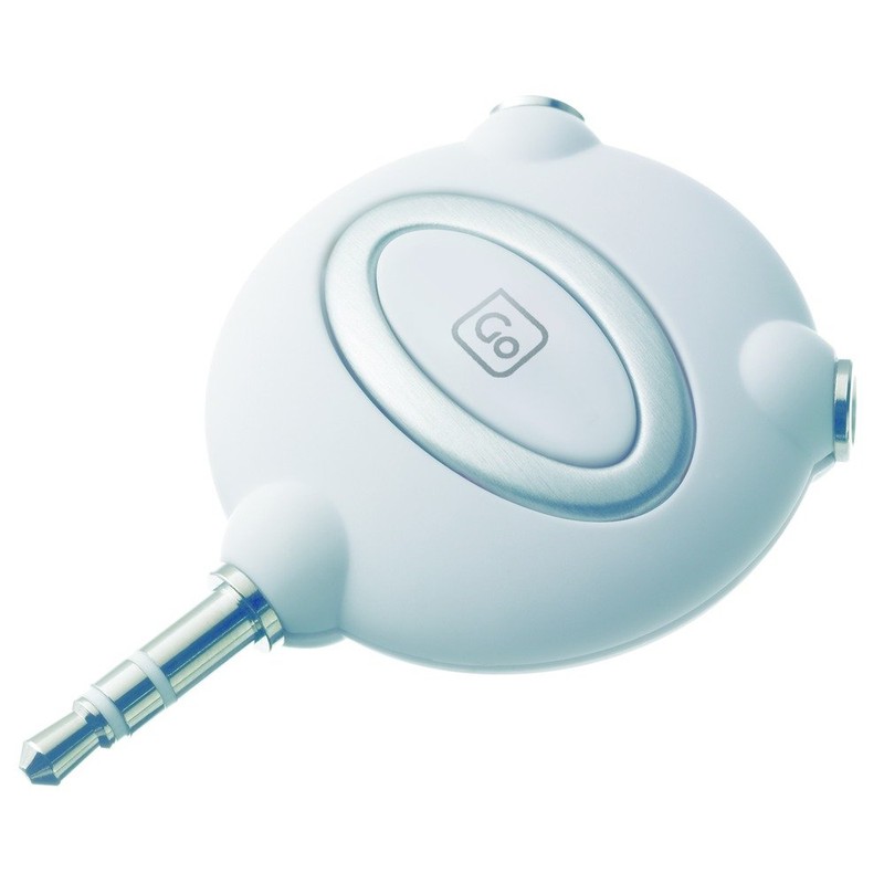 Go Travel Headphone Splitter Adaptor - Shares 2 sets of