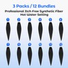 BNG QUAD Pre-Stretched Braiding Hair, 20 inch 4 Pack 12