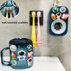 Automatic Toothpaste Dispenser & Toothpaste Holders and Wall Mounted Cup
