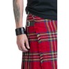 Black Premium by EMP Men's Red Plaid Kilt, red
