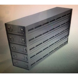 Crystal technology & industrial Drawer Rack for Microtiter Plates, 7x5 configuration