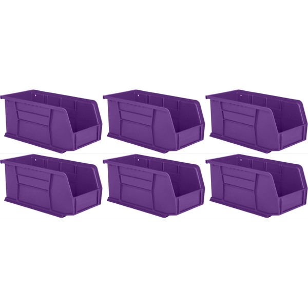 Hudson Exchange 11" x 5-1/2" x 5" (6 Pack) Plastic