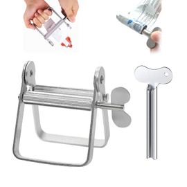 2Pcs Tube Toothpaste Squeezer Tool,Metal Toothpaste Squeezer Key, Tube Wringer for Artist, Hair Salon, Painter