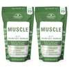 Village Naturals Therapy Muscle Foaming Epsom Soak, Eucalyptus Mint Scent,