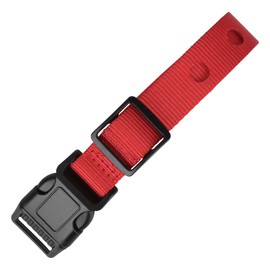 MREEGS Dog Replacement Collar Strap with 2 Holes, Adjustable Nylon Dog Collar Strap for In-Ground & Wireless Fence Collars Compatible with PetSafe Shock Collar Strap