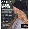 Slouchy Cable Knit Beanie by Tough Headwear - Chunky, Oversized