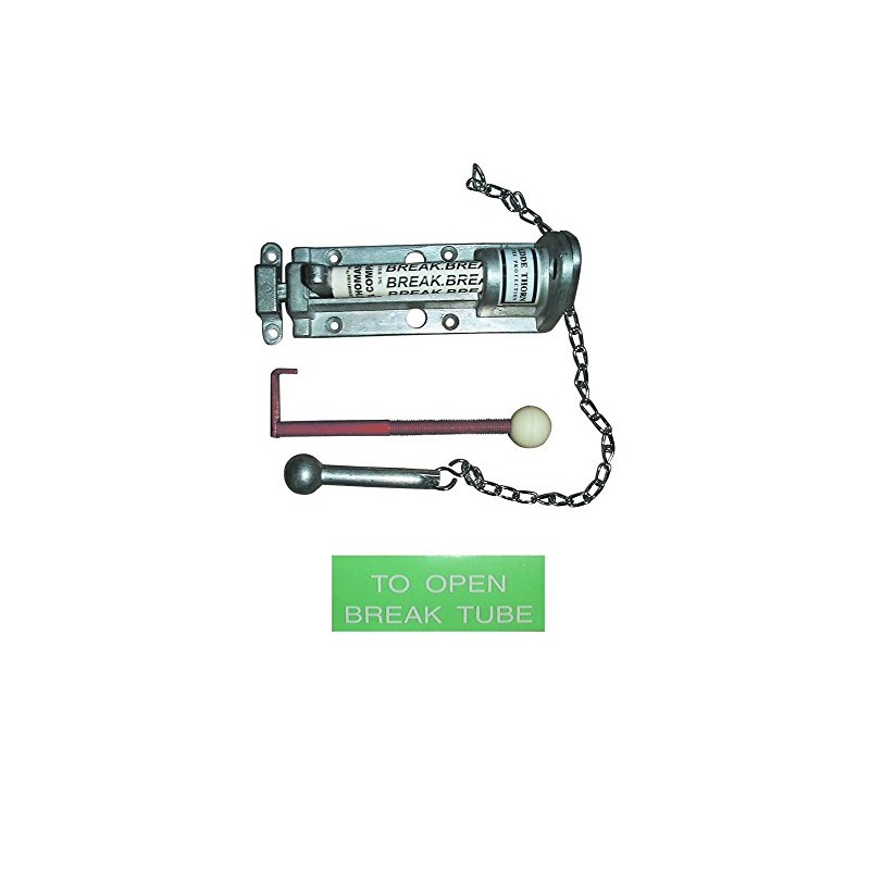 THOMAS GLOVER 46/32951 Redlam Mk2 Break Glass Bolt - Silver