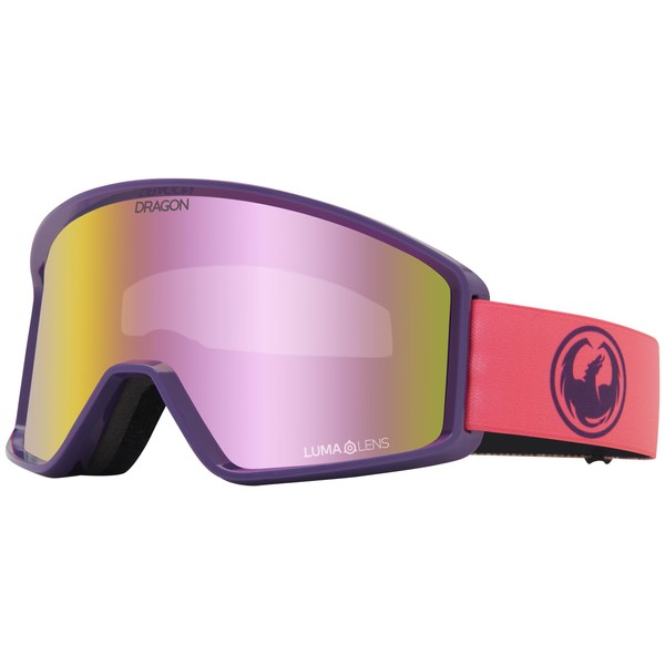 Dragon Snowgoggles DR DXT OTG FADEPINKLITE with Lumalens Pink Ion