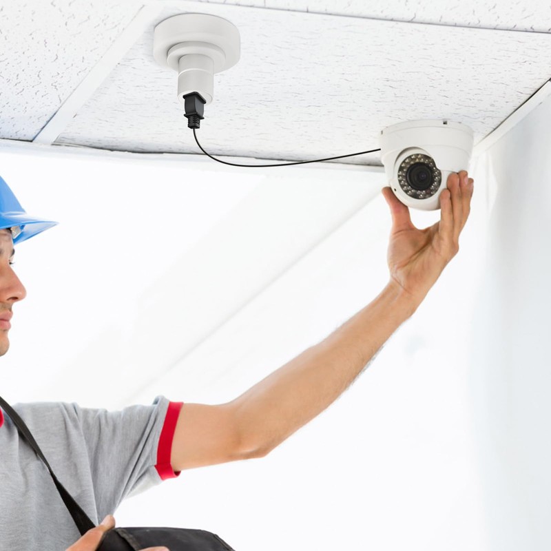 DOITOOL E27 Adapter Socket, 2-Piece E27 Adapter Socket, E27 to