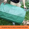 Garden Bags,Reuseable Yard Leaf Bag 72 Gallon Heavy duty Gardening