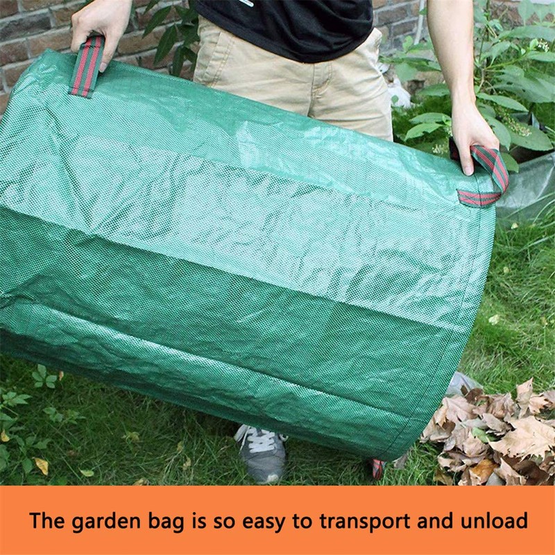 Garden Bags,Reuseable Yard Leaf Bag 72 Gallon Heavy duty Gardening