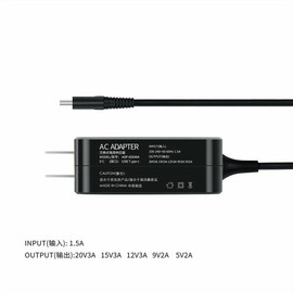 ABLEGRID 65W Type-C AC/DC Adapter For Lenovo X1 Tablet 3rd gen Battery Power Supply Cord