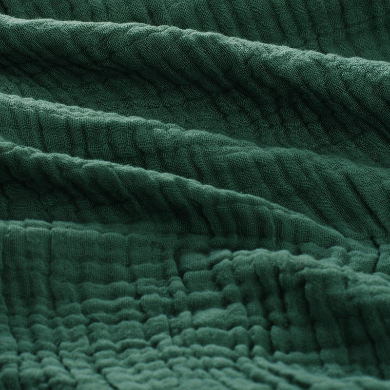 Carriediosa 100% Cotton Muslin Throw Blanket 50" X 70" Throw