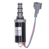 Safe Locking Solenoid Valve Alloy Steel Compact Size High Hardness