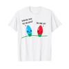 Working Over The Holidays Funny Christmas Lights Cartoon Pun T-Shirt,