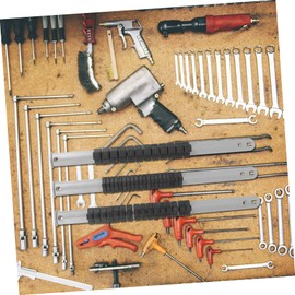 SHINEOFI 3pcs Socket Organizers Drive Holders Durable Tool Box Socket Rack for Easy Access Garages Workshops