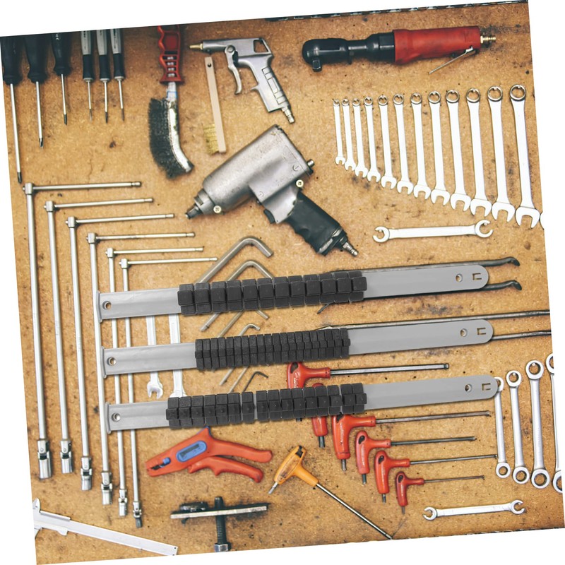 SHINEOFI 3pcs Socket Organizers Drive Holders Durable Tool Box Socket