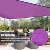 Yescom 1 Pack 22'x22'x22' Triangle Sun Shade Sail Fuchsia 97%