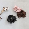 JewelVOX Hair Accessories, Scrunchy, Hair Elastic, Ribbon, Grosgrain Stitching, Pink,