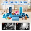 DEYGIA 10PCS Modular Kids Play Couch, Kids Couches with Climbing