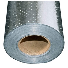 500 sqft Lenght by 51 inch Wide Radiant Barrier Rafter Friendly NASATECH Commercial Grade Perforated No Tear Green Energy Reflective Insulation Solar Attic Foil Roof Attic House Wrap Heat Barrier SCI