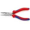 Knipex Electricians' Pliers black atramentized, with multi-component grips 160 mm