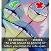 HONBO Large Shark Kites for Kids & Adults, Easy to