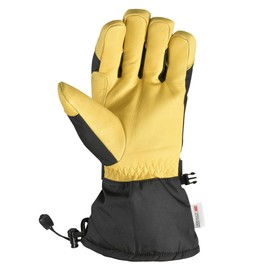 Men's Insulated HydraHyde Waterproof Grain Leather Hybrid Winter Gloves, XX-Large (Wells Lamont 867)