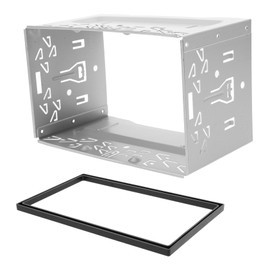 COHEALI 1 Set Car Radio Stereo Fitting Cage Kit Simple Installation Bracket for Audio and Navigation Devices Compatible with Vehicles Includes Mounting Accessories