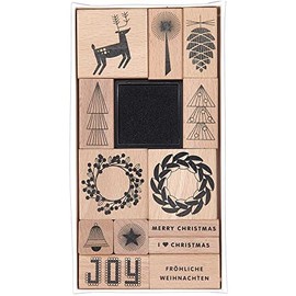 Stamp Set I Love Christmas FSC 100%