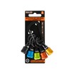 Railer Bit Holder Keychain 5pc - 1/4 inch Hex Shank