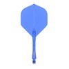 WINMAU Fusion Azure Blue Medium Intergrated Dart Flight and Shaft