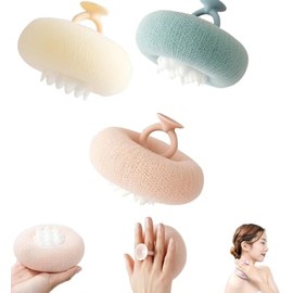 Bolas Baño Forma Girasol Súper Suaves Ventosa Esponja Exfoliante Cepillo Limpieza Esponjas Ducha
