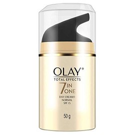 Olay- Crema de día Total Effects 7 en 1 para piel normal con FPS 15, 50 g, 1,7 oz
