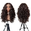 UGORGEOUS Glueless Curly Lace Front Wigs for Women Pre Plucked