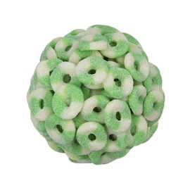 Smarty Stop Mini Sour Gummy Rings Candy GummiRoos (Watermelon, 2.2 Pound (Pack of 1))