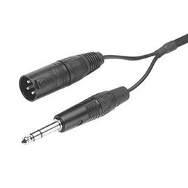 Beyerdynamic K190.40-1.5 Connecting Cable for DT 190-Series Headsets, 3-Pin XLR Male and 1/4-Inch Stereo Jack, 5 Feet