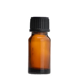 NAGOMIAROMA Blackout Bottle, Aroma Oil Bottle, 0.3 fl oz (10 ml), Amber, Black Cap, Vertical Dropper, Storage, Storage, Container, Subdivision