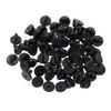 Shapenty PVC Rubber Locking Pin Backs Pin Keepers for Uniform