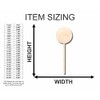 Unfinished Wood Candy Lollipop Shape - Craft - up to