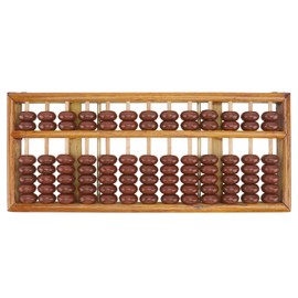 TOYANDONA 1 x Abacus Chinese Vintage Abacus Student Abacus Rekenrek Abacus Wooden Rake Board Soroban Professional Abacus Chinese Soroban Beads Arithmetic Child Wooden Counter