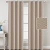 Linen Blackout Curtains 84 Inches Long for Bedroom / Living