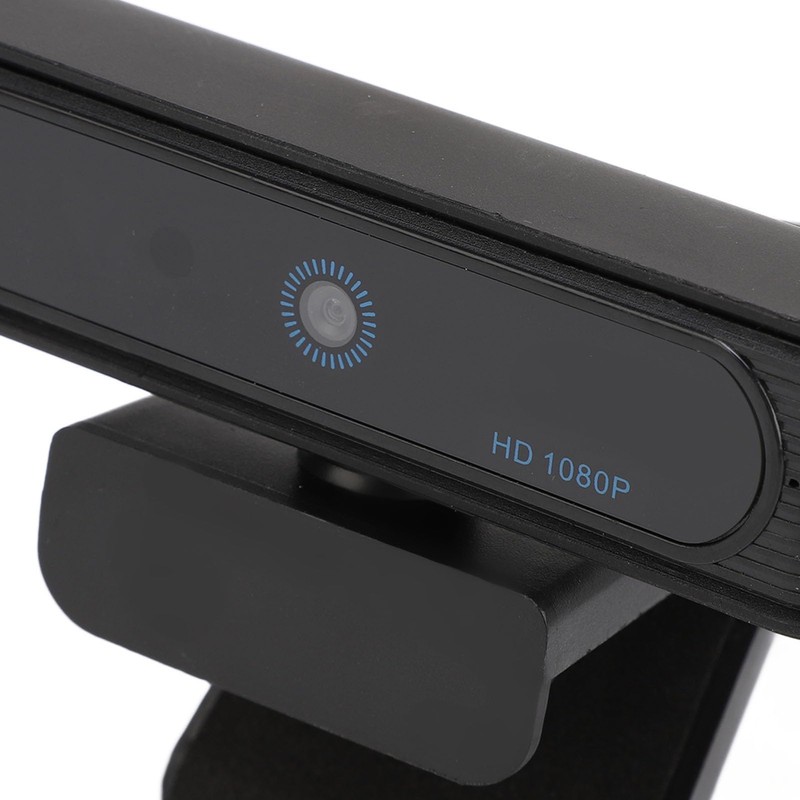 1080P Webcam for Windows Hello Face Login, 120° Wide Angle