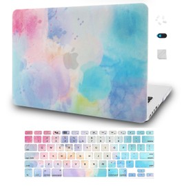 KECC Compatible with MacBook Pro 16 inch 2025 2024-2021 M4/M3/M2/M1 Pro/Max A3403 A3186 A2991 A2780 A2485 with Touch ID Plastic Hard Shell Keyboard Cover (Rainbow Mist 2)
