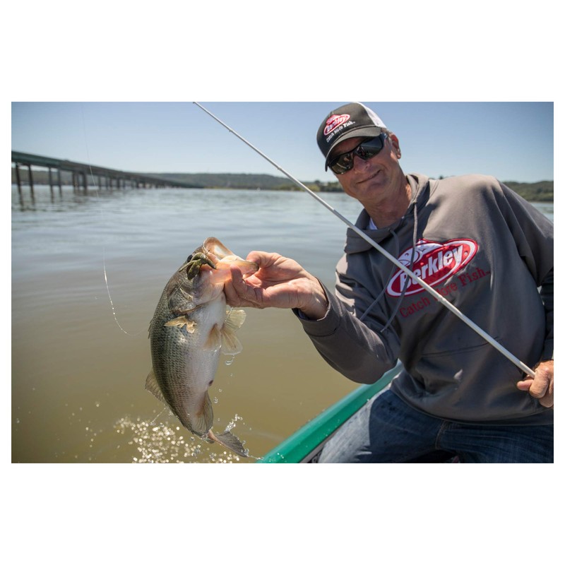 PowerBait MaxScent Creature Hawg Black 4in | 10cm