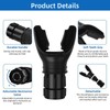 LVNEHAL Breathing Trainer, Portable Lung Breathing Exerciser, Adjustable Resistance Handheld